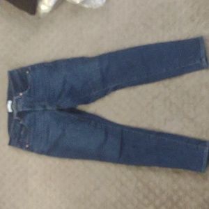 Loft skinny jeans high waist fall autumn fashion size 6 28 cute jean blue